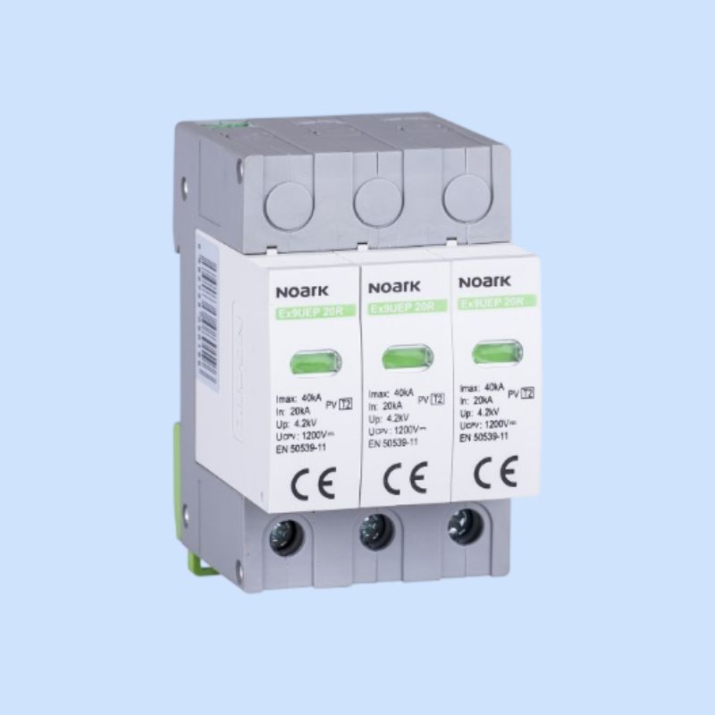 Descarcator DC Noark 3P T2 1200V Descarcator DC Noark 3P T2 1200V - imagine 1