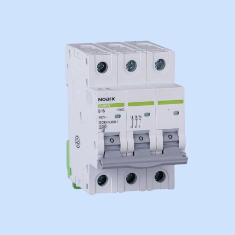 Intrerupator automat AC Noark Ex9BN 3P 10A Intrerupator automat AC Noark Ex9BN 3P 10A - imagine 1