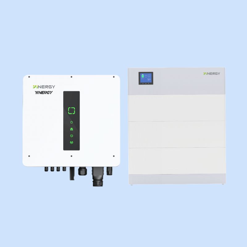 Pachet hibrid Yinergy TPh 6kW 7.5kWh, HV, BMS inclus Pachet hibrid Yinergy TPh 6kW/ 7.5kWh, HV, BMS inclus - imagine 1