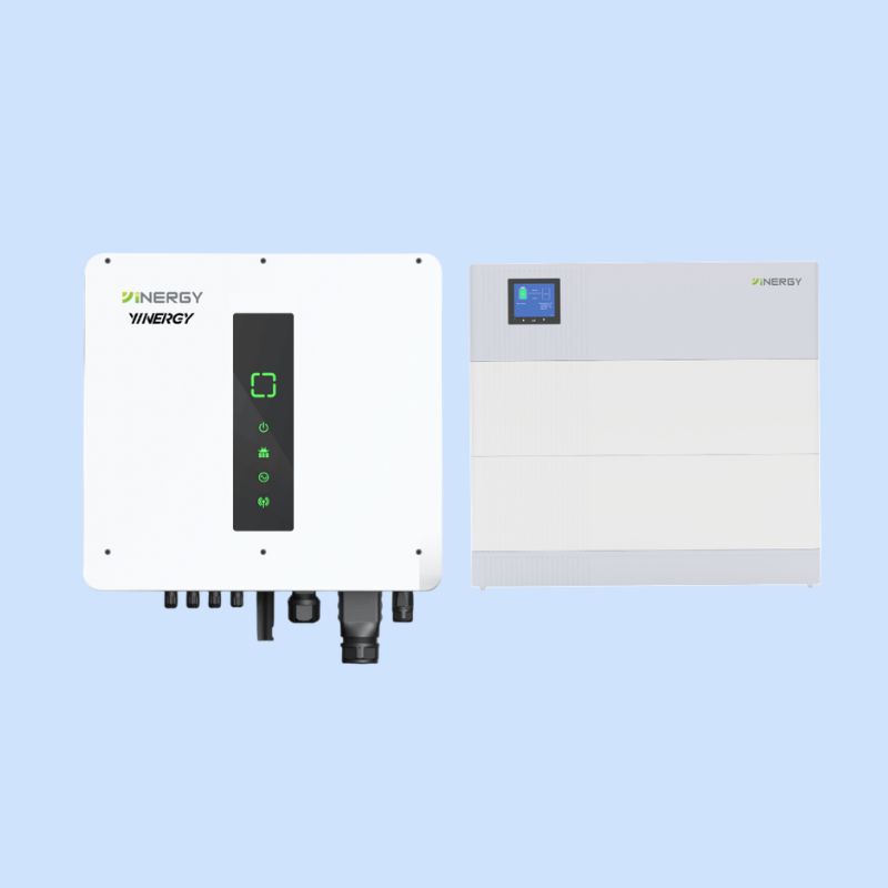 Pachet hibrid Yinergy TPh 8kW 5kWh, HV, BMS inclus Pachet hibrid Yinergy TPh 8kW/ 5kWh, HV, BMS inclus - imagine 1