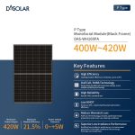 Panou solar DAS 420W WH108PA