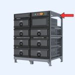 Rack Solinteg E2BR (pt 4-7 acumulatoare de 16 kWh si pt 1 BMS)