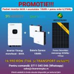 Pachet solar Y4 (panou Astronergy 455 Wp / Invertor hibrid Yinergy SPh 6kW / Acumulator Dyness 2x5kWh, LV, BMS integrat )