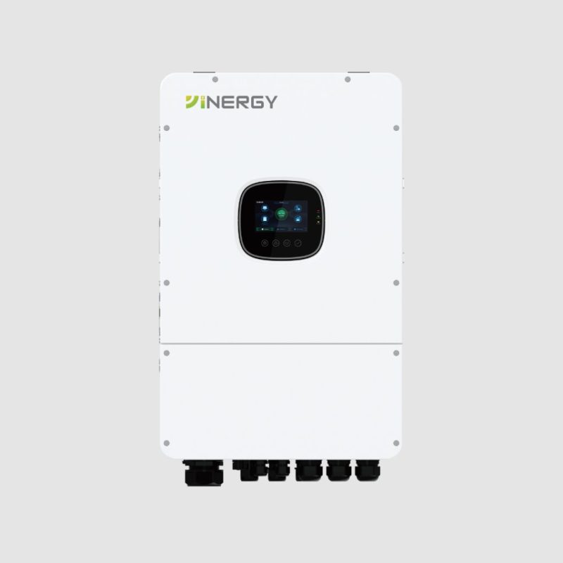 Invertor hibrid trifazat Yinergy de 5–12 kW