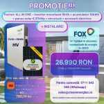 Pachet solar F4 cu instalare (Panou Astronergy 455 Wp / Invertor hibrid Fox SPh 5 kW / Acumulator Fox 10 kWh, HV / Sistem de fixare Profiness / Materiale electrice)